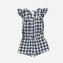 Load image into Gallery viewer, Love Henry Playsuits Girls Chloe Playsuit - Navy Check
