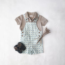 Load image into Gallery viewer, Love Henry Rompers Baby Boys Polo Romper - Dusty Beige
