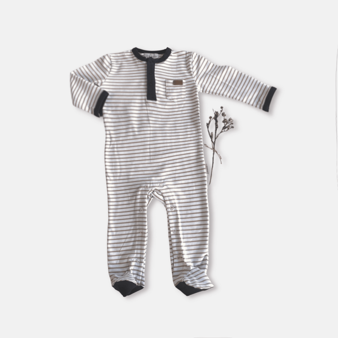 Love Henry Rompers Baby Boys Winter Onesie - Beige