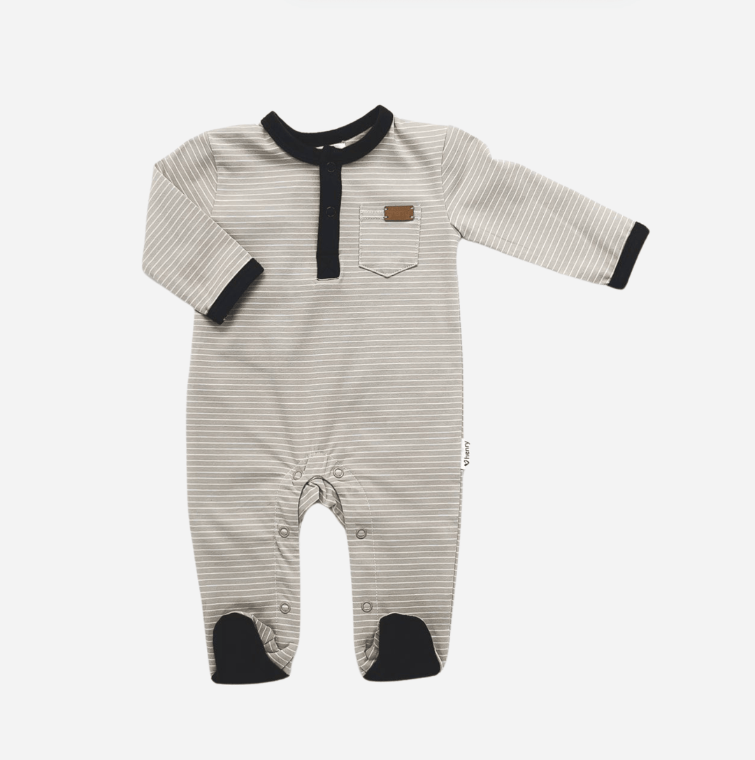 Love Henry Rompers Baby Boys Winter Onesie - Beige