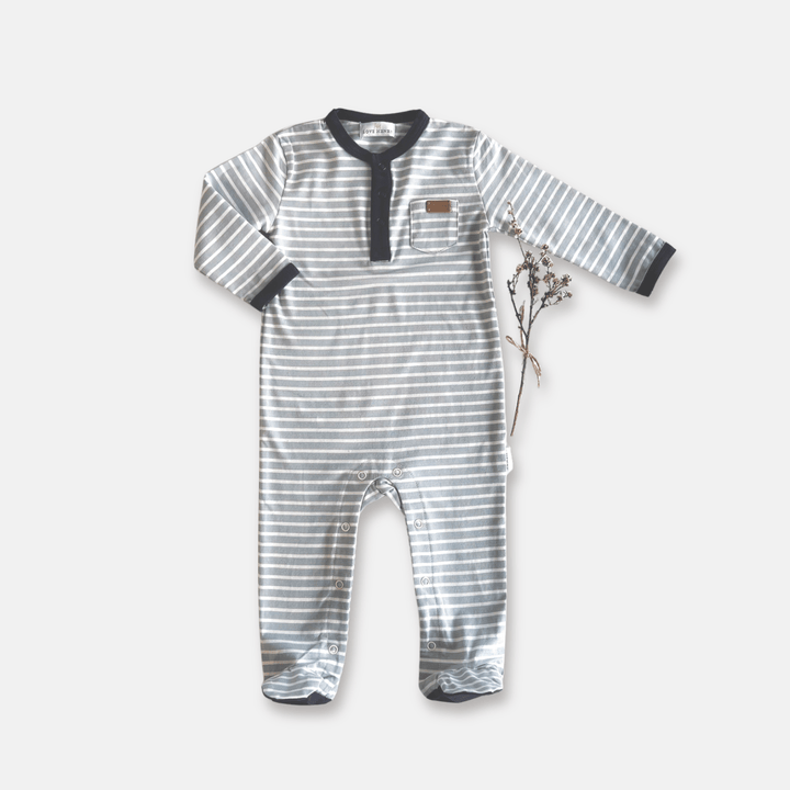 Love Henry Rompers Baby Boys Winter Onesie - Blue