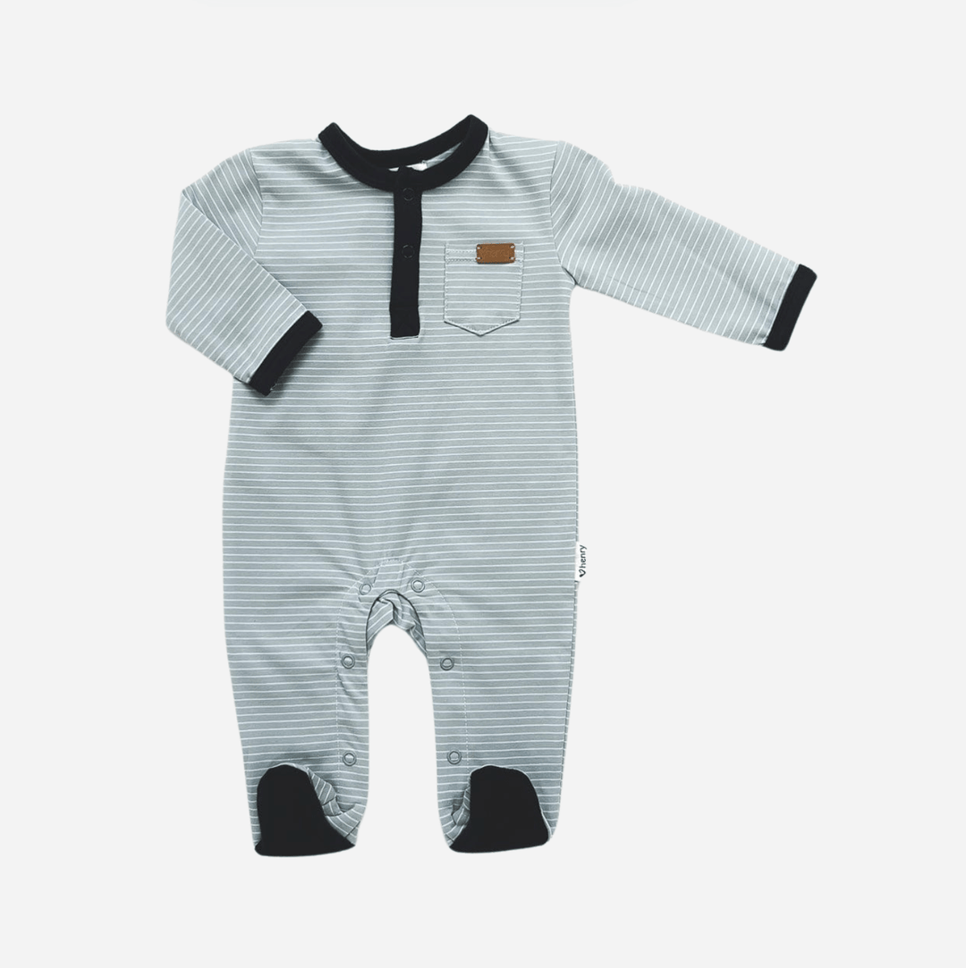 Love Henry Rompers Baby Boys Winter Onesie - Blue