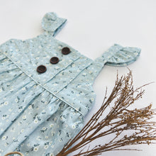 Load image into Gallery viewer, Love Henry Rompers Baby Girls Freya Playsuit - Pansy Blue
