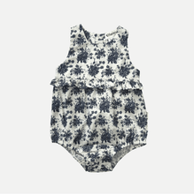 Load image into Gallery viewer, Love Henry Rompers Baby Girls Nora Playsuit - Navy Floral
