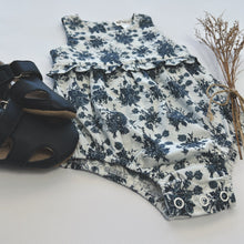 Load image into Gallery viewer, Love Henry Rompers Baby Girls Nora Playsuit - Navy Floral
