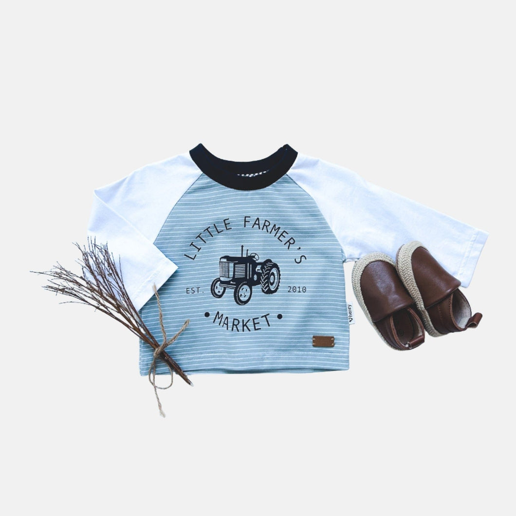 Love Henry Tops Baby Boys LS Graphic Tee - Little Farmers Market