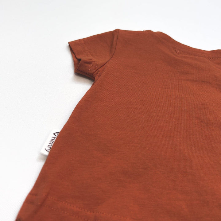 Love Henry Tops Baby Boys Plain Tee - Bronze