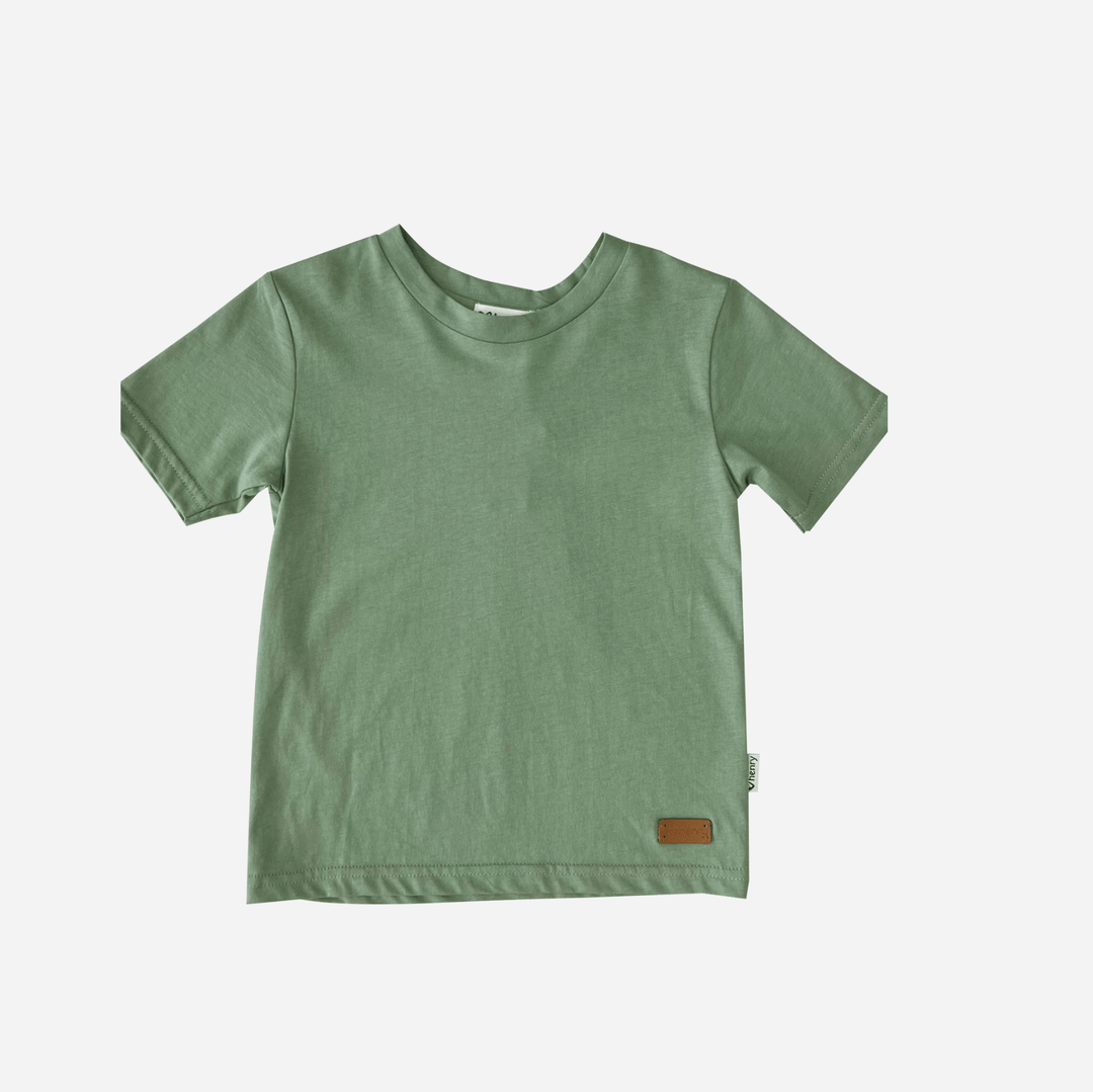 Love Henry Tops Baby Boys Plain Tee - Green