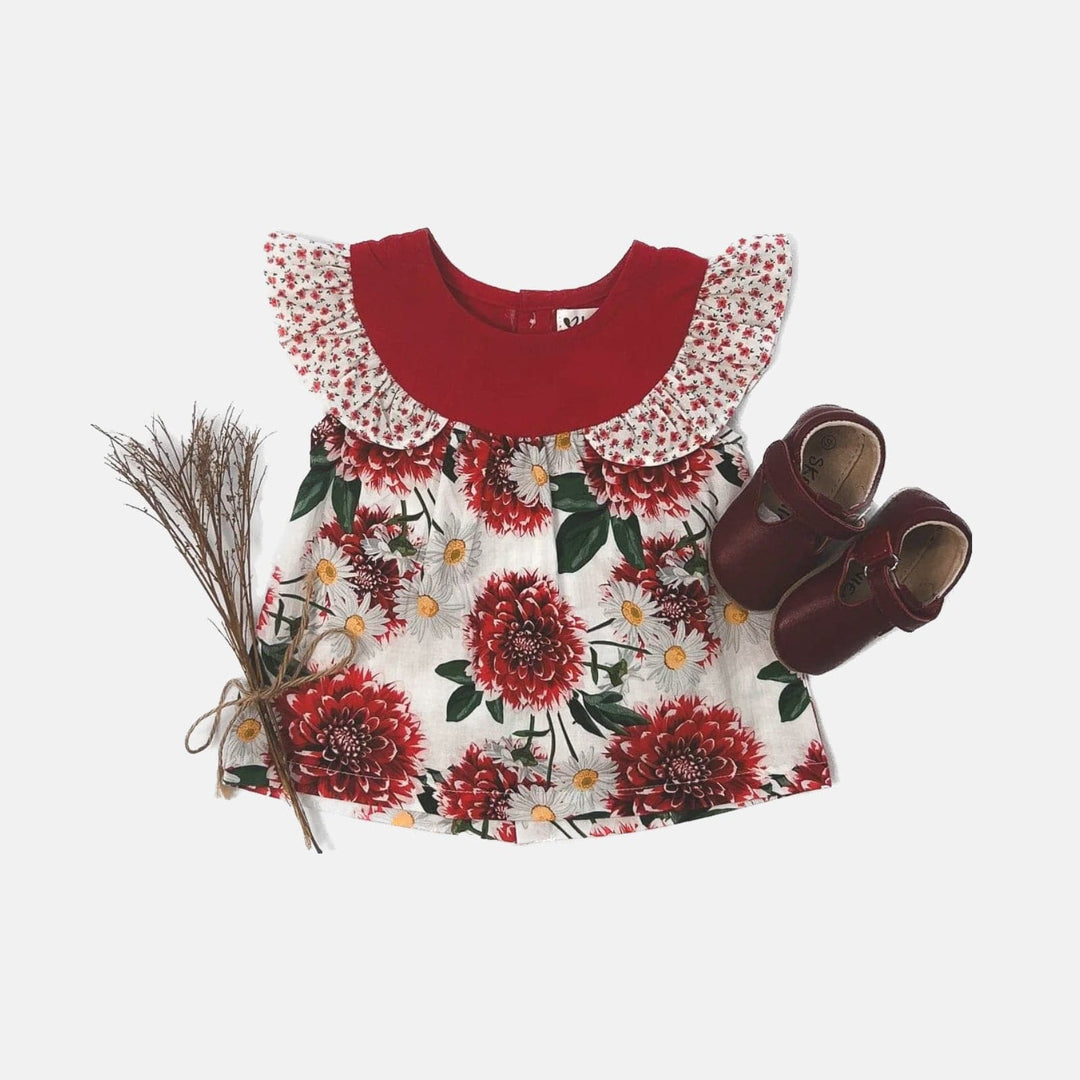 Love Henry Tops Baby Girls Tasmin Top - Little Amore