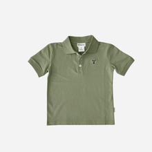 Load image into Gallery viewer, Love Henry Tops Boys Polo Shirt - Green
