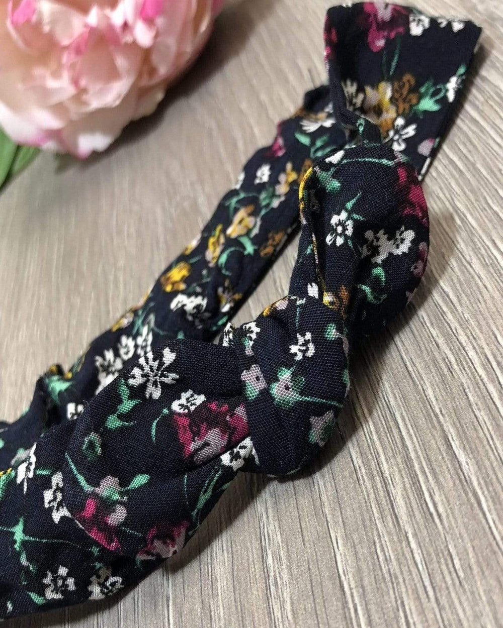 Love Henry Accessories Girls Headband - Dark Floral