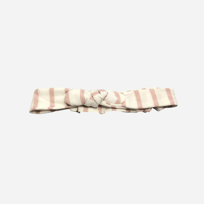 Girls Headband - Pink Stripe