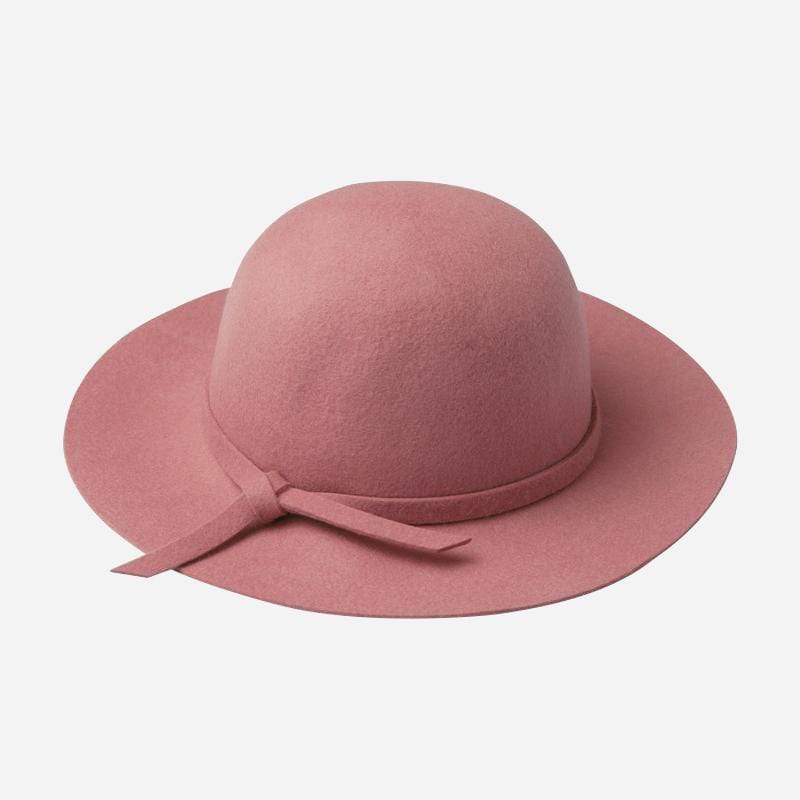 Girls Wool Felt Hat - Pink