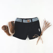 Load image into Gallery viewer, Love Henry Bottoms Baby Boys Oscar Shorts - Navy

