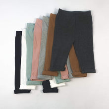 Load image into Gallery viewer, Love Henry Bottoms Basic Rib Leggings - Mint
