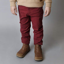 Load image into Gallery viewer, Love Henry Bottoms Boys Chino Pants - Maroon
