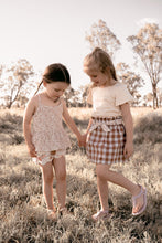 Load image into Gallery viewer, Love Henry Bottoms Girls Charlotte Skirt - Bronze Check
