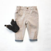 Load image into Gallery viewer, Love Henry Dresses Baby Boys Chino Pant - Stone
