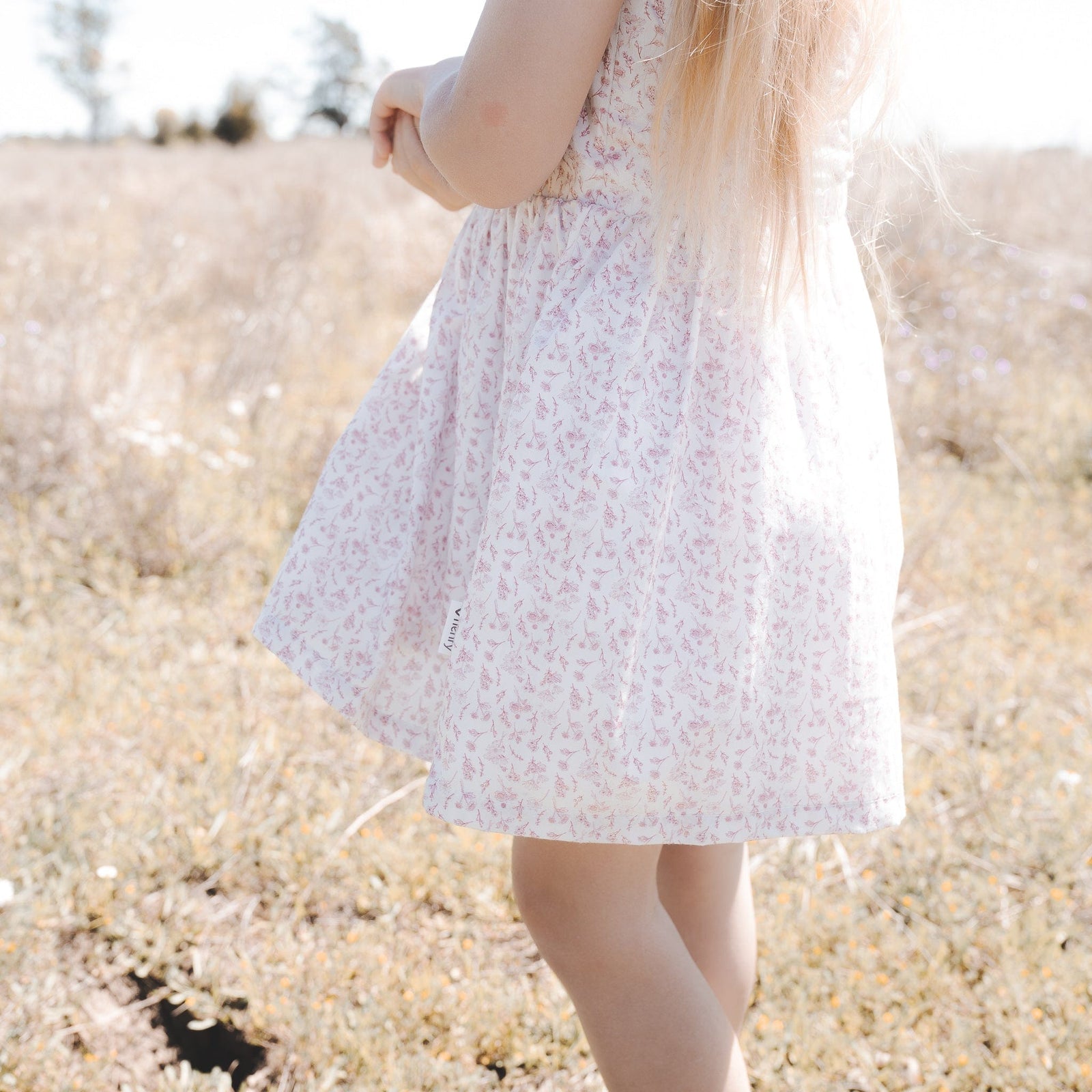 Love Henry Dresses Girls Ellie Dress - Fushia Floral
