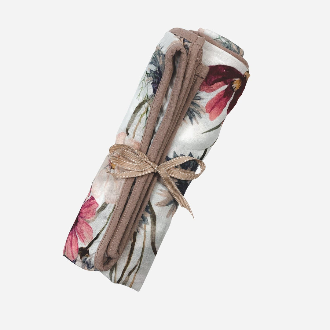 Love Henry Girls Muslin Wrap - Summer Blues Floral