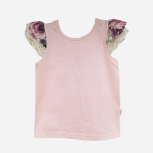 Load image into Gallery viewer, Love Henry Tops Girls Print Sleeve Top - Light Pink
