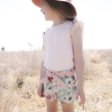 Load image into Gallery viewer, Love Henry Tops Girls Print Sleeve Top - Light Pink
